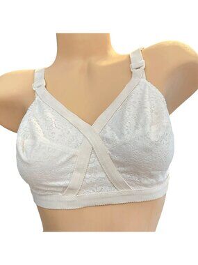 Vintage Sears Perma-Prest 1970's Lace Bra Size 34D